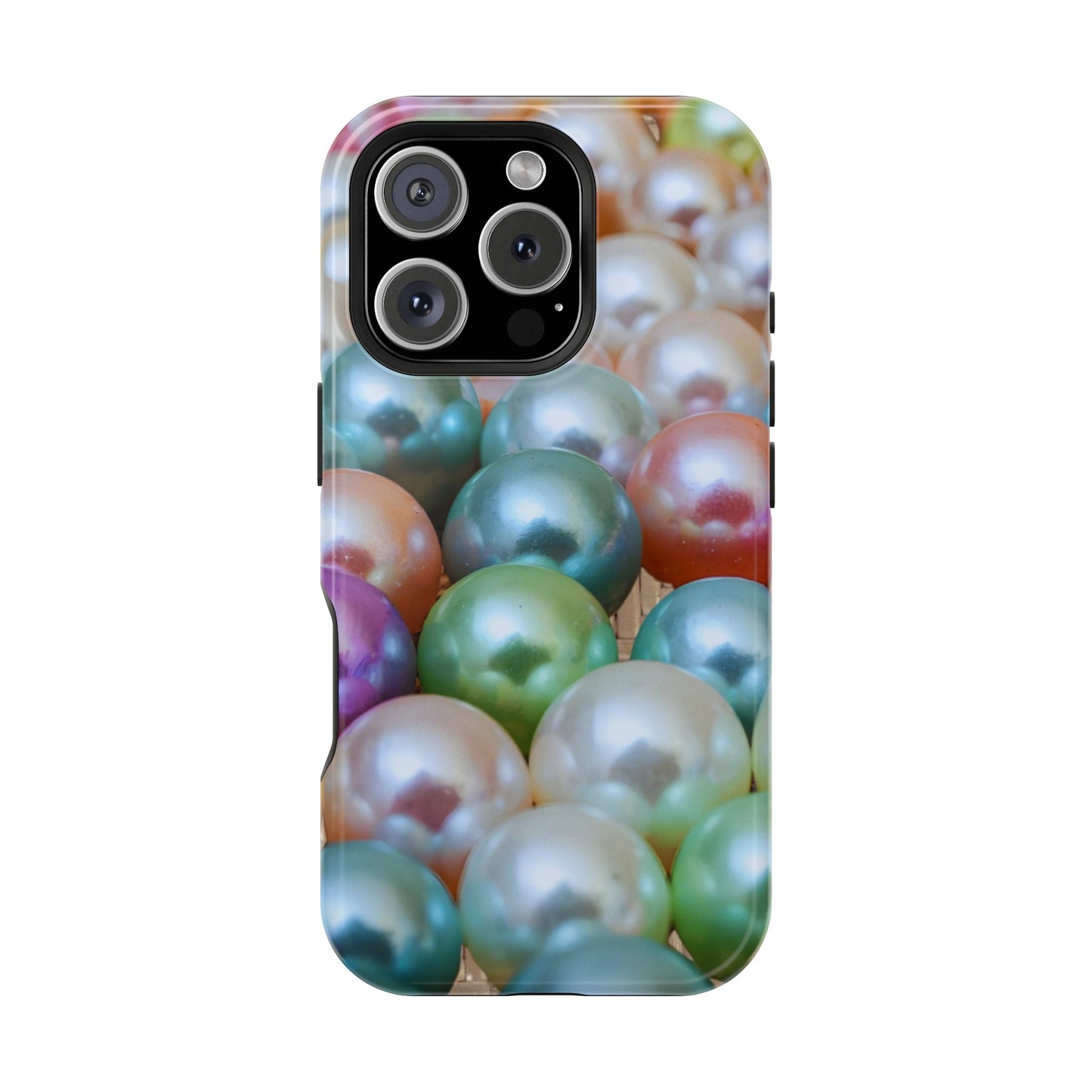 Impact-Resistant Phone Case – Pearl Pop