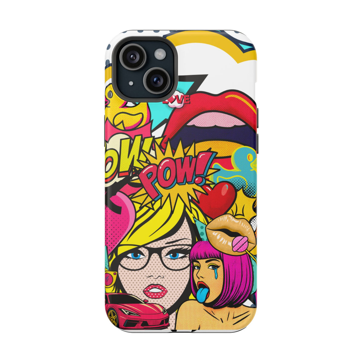 Impact-Resistant Phone Case – Pop Off – Compatible with iPhone 11–17 & Samsung Galaxy S22–S26 Series