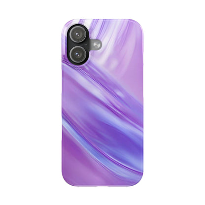 Slim Phone Case – Lavender Wave
