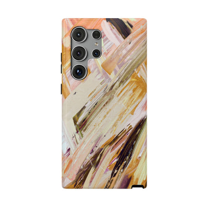 Impact-Resistant Phone Case – Brush & Bronze