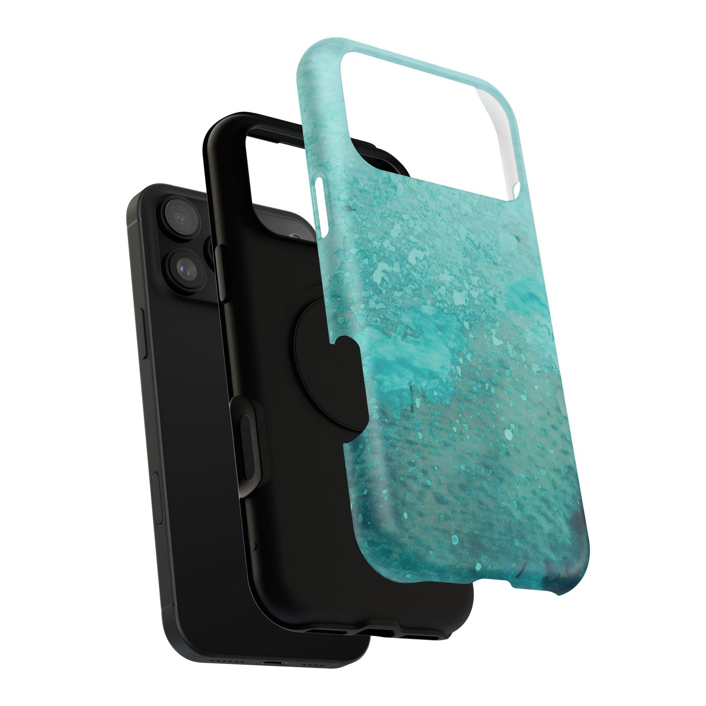 Impact-Resistant Phone Case – Sea Glass