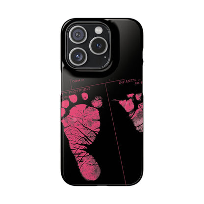 Snap Phone Case – Mom’s Little Pink Footprints
