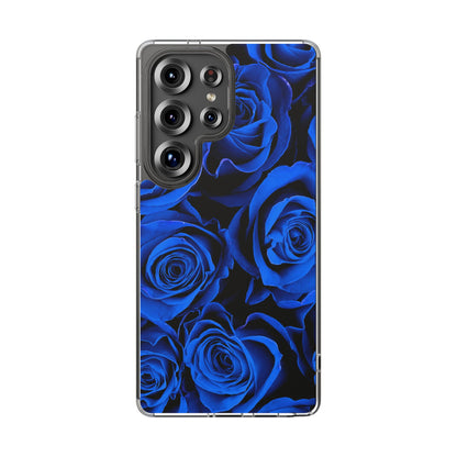 Clear Phone Case – Midnight Bloom