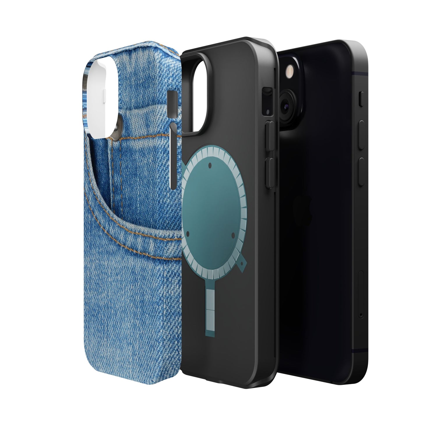 Wireless-Charging Compatible Case – Blue Jean Baby