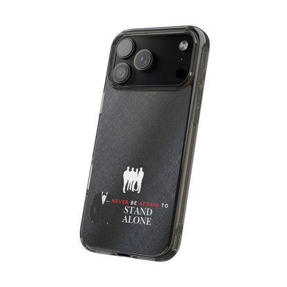 Clear Phone Case – Stand Alone
