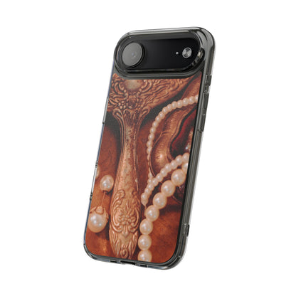 Clear Phone Case – Bronze Vanity