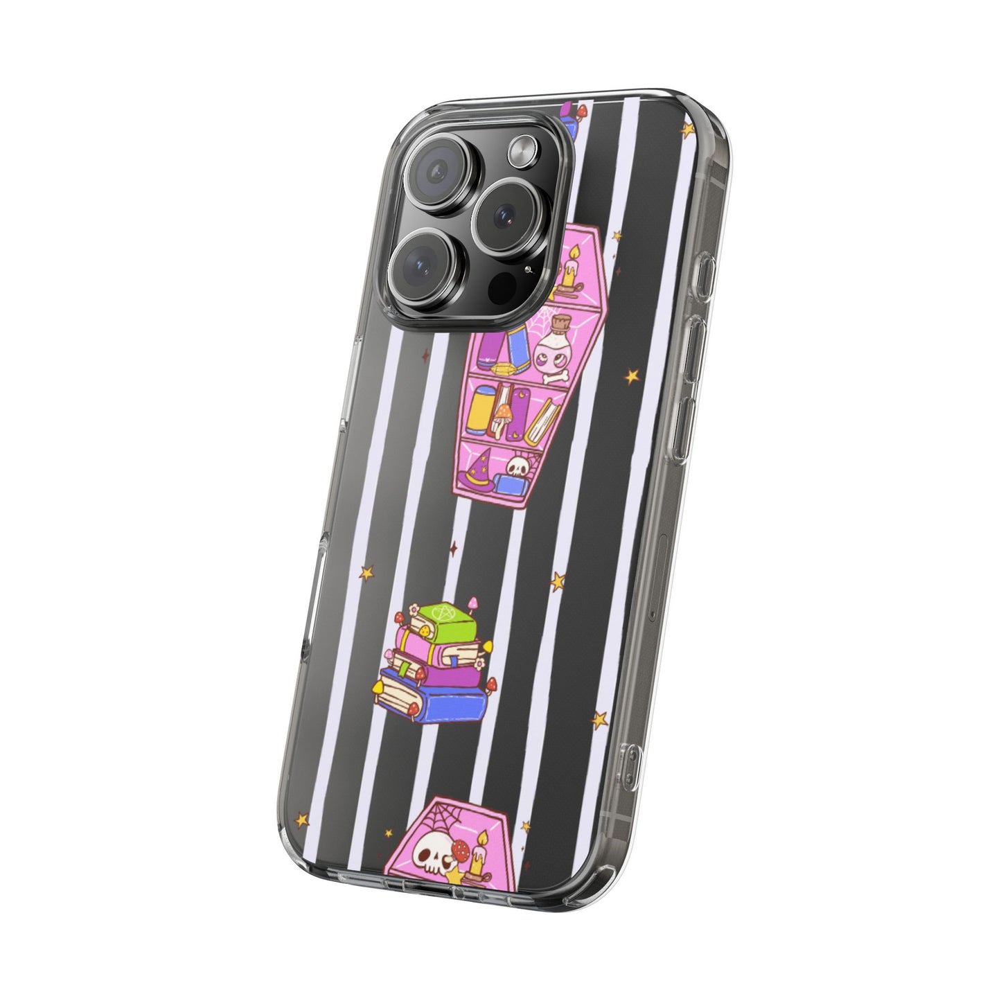 Clear Phone Case – Booked to Death