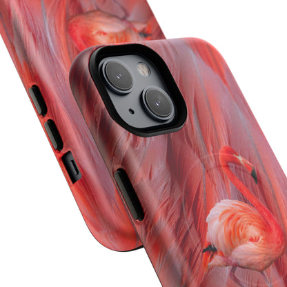 Protective Magnetic Phone Case – Scarlet Plume