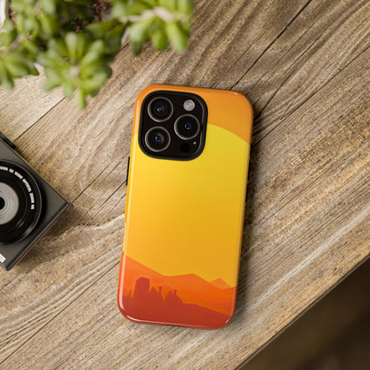 Protective Phone Case – Desert Sunrise