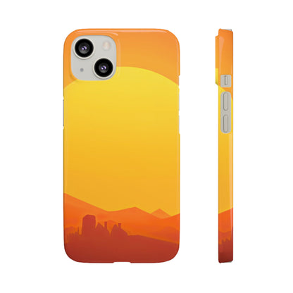 Snap Phone Case – Desert Sunrise