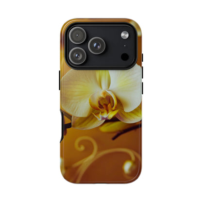 Protective Phone Case – Amber Orchid