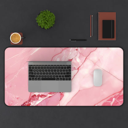 Neoprene Desk Mat – Pink Agate