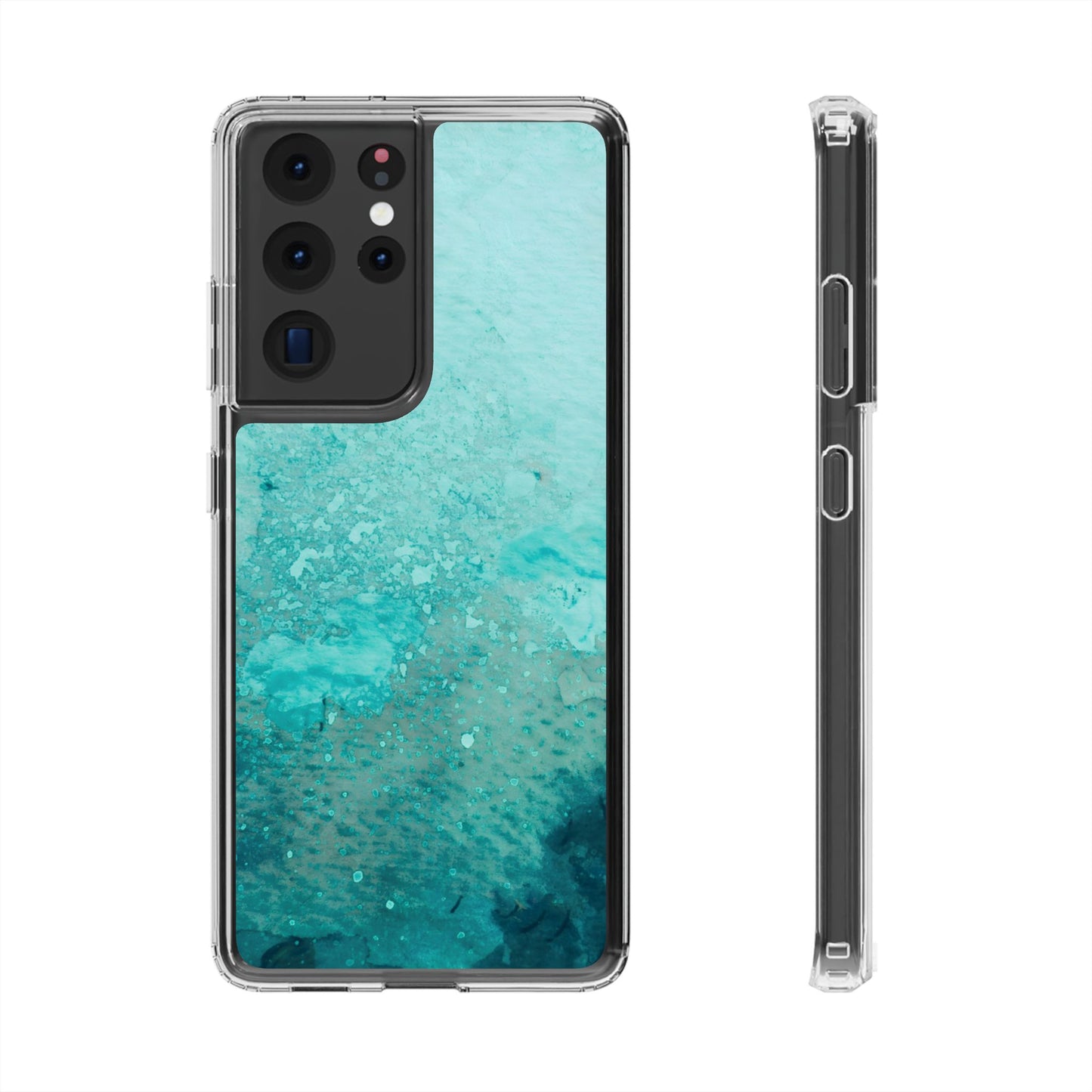 Clear Phone Case – Sea Glass