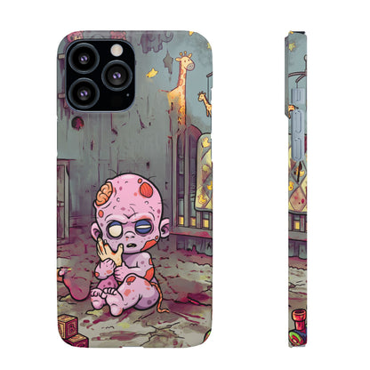 Phone Case — Creepy Cute Zombie Baby Nursery Design
