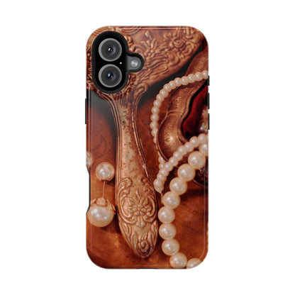 Impact-Resistant Phone Case – Bronze Vanity