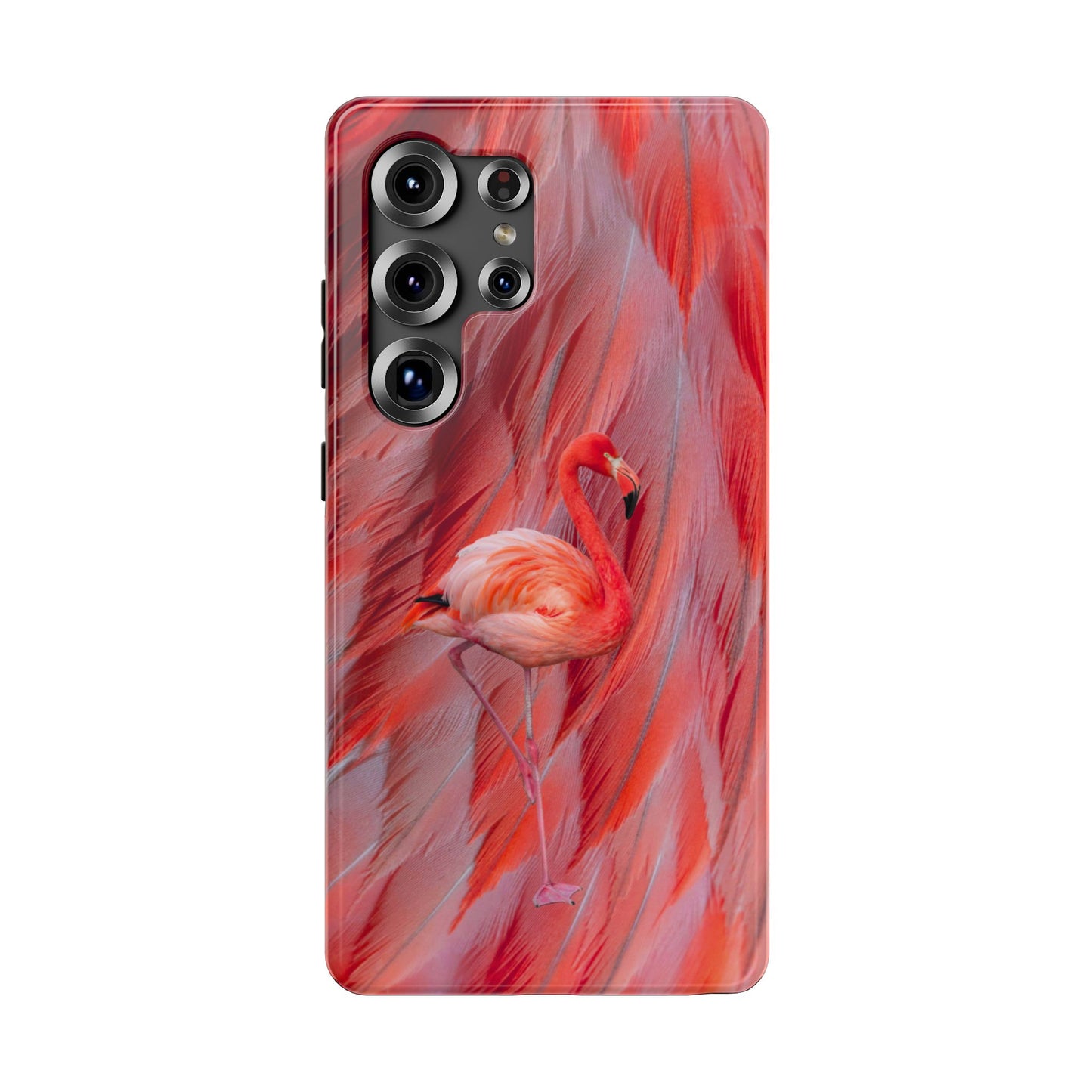 Impact-Resistant Phone Case – Scarlet Plume