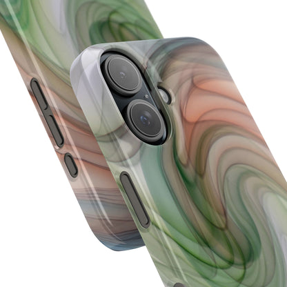 Slim Phone Case – Marble Flow