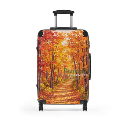 Hard-Shell Suitcase – Autumn Remembered
