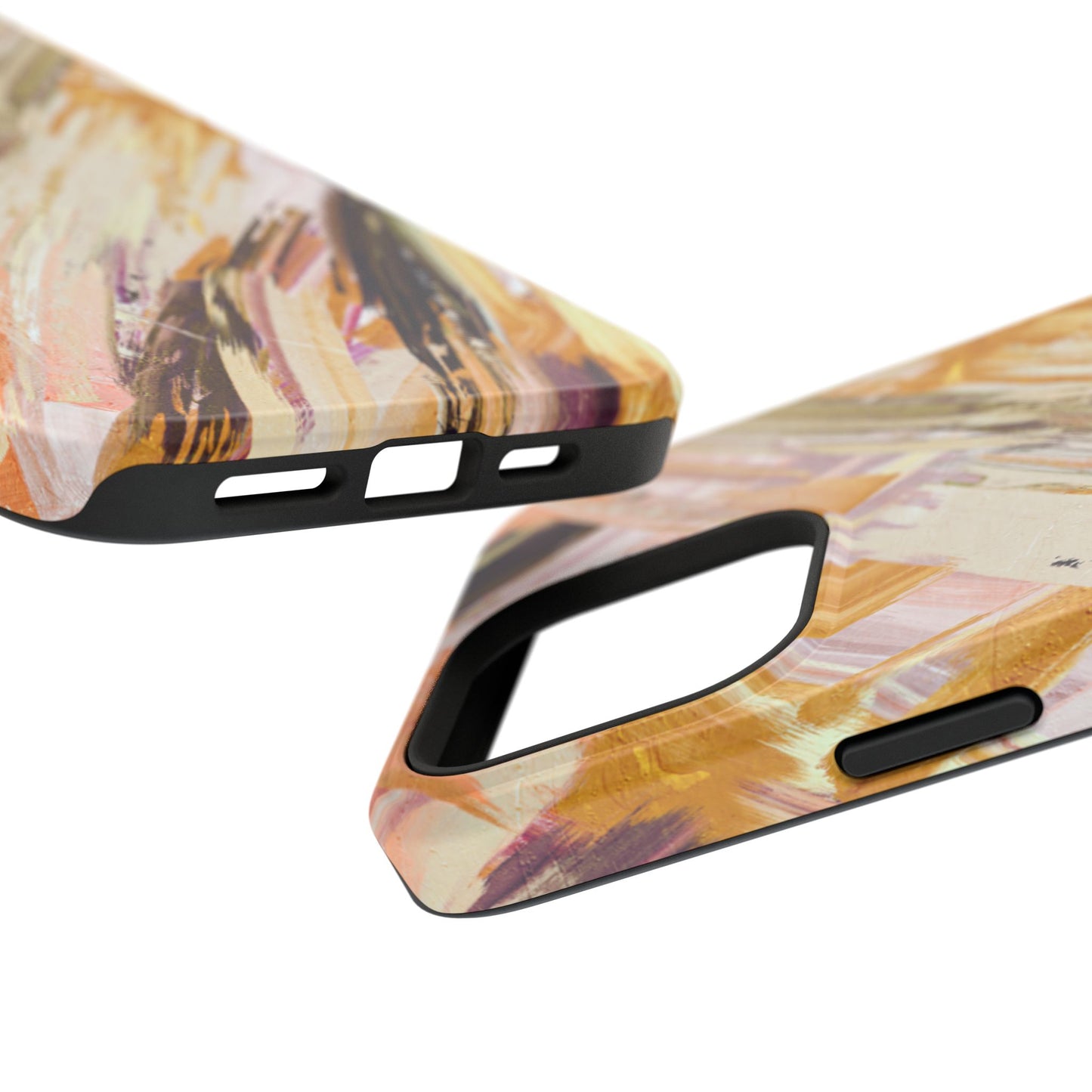 Impact-Resistant Phone Case – Brush & Bronze