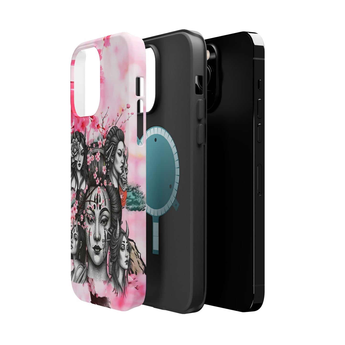Wireless-Charging Compatible Case – Blossom & Thorn