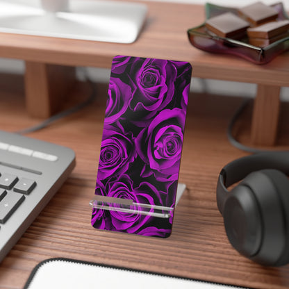 Phone Stand – Amethyst Roses