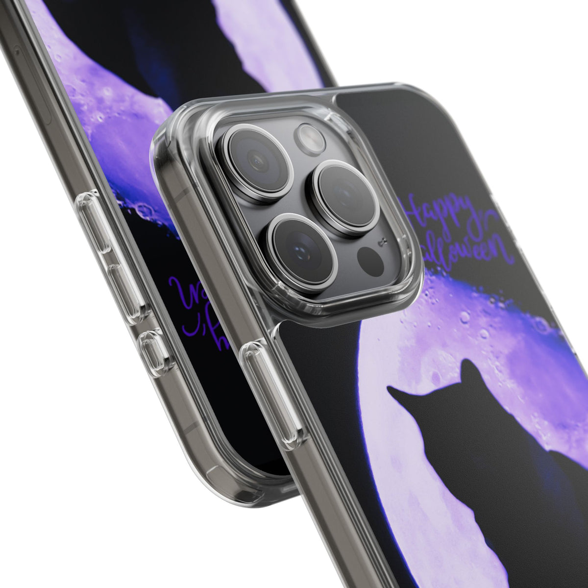 Clear Phone Case – Moonlit Familiar
