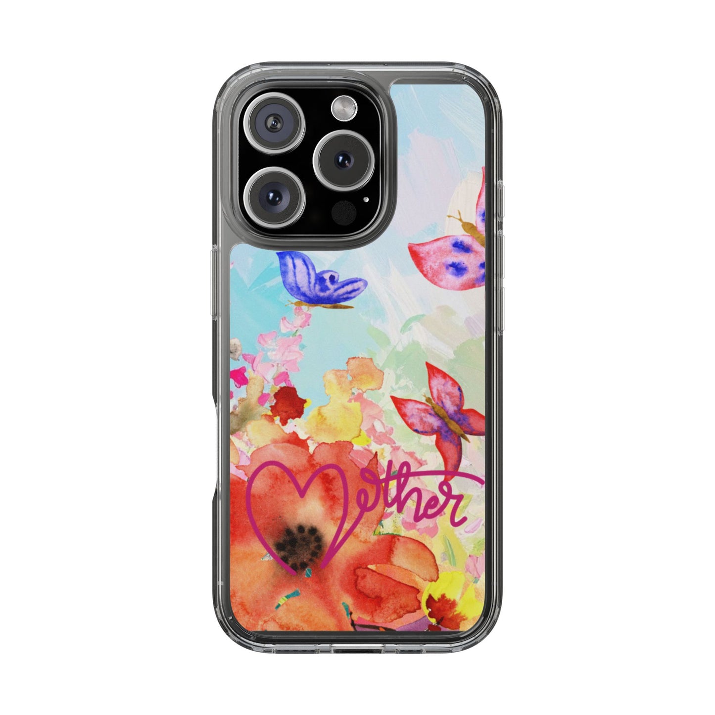 Clear Phone Case – Mother’s Flutter