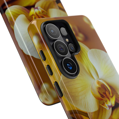 Protective Phone Case – Amber Orchid