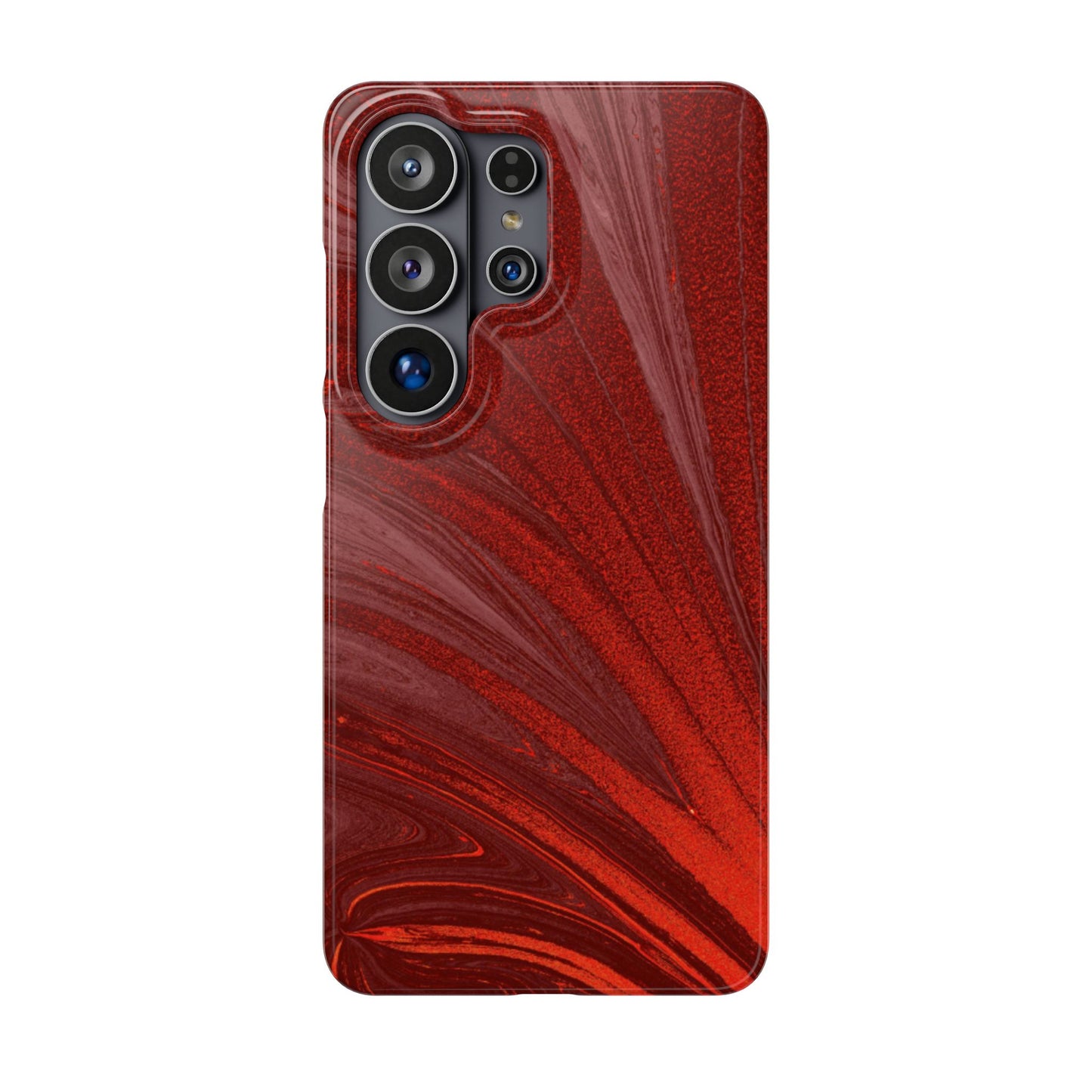 Snap Phone Case – Crimson Current