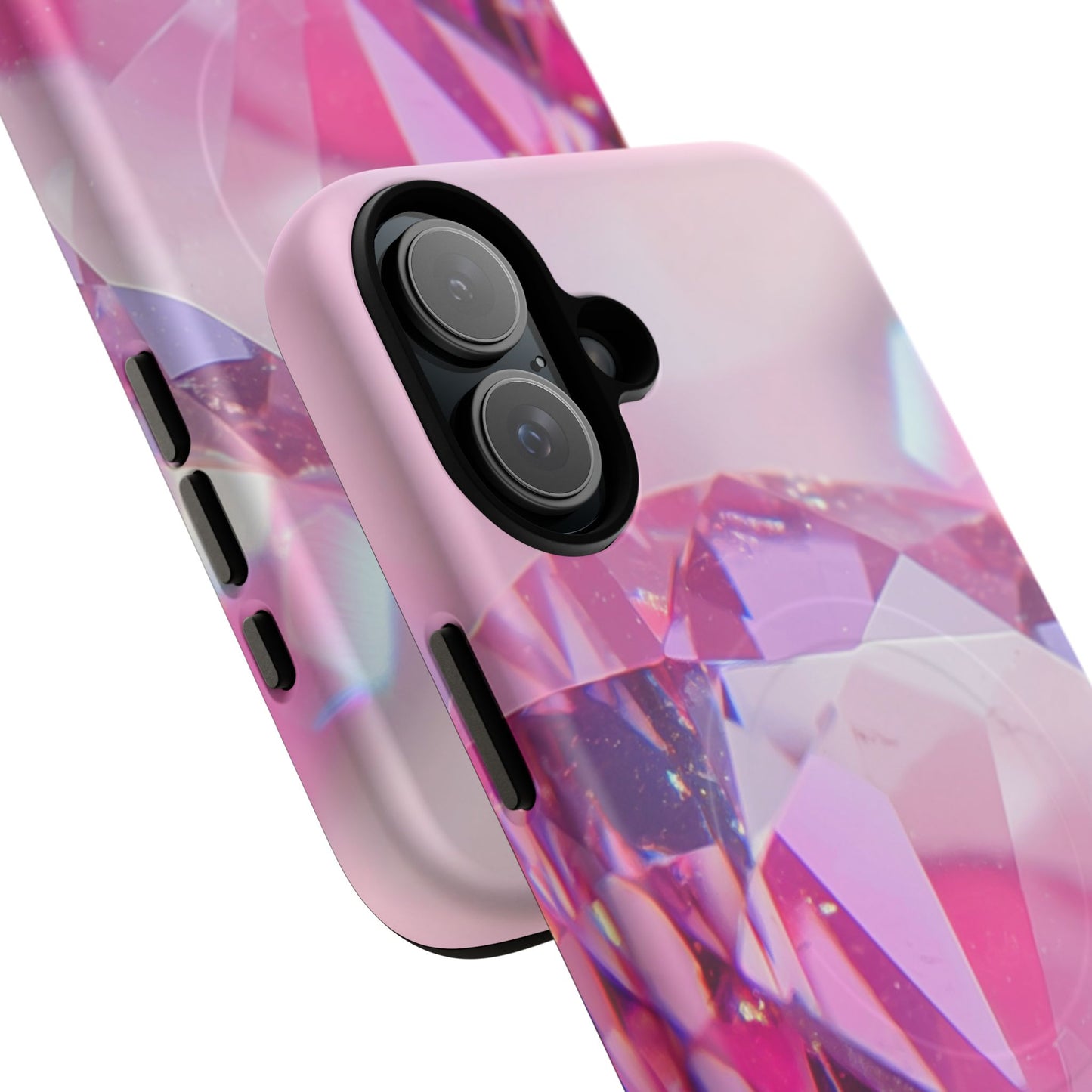 Protective Magnetic Phone Case – Pink Ice