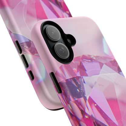 Protective Magnetic Phone Case – Pink Ice