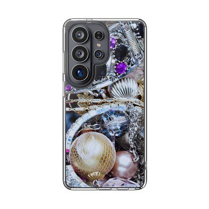 Clear Phone Case – Chrome Jewel