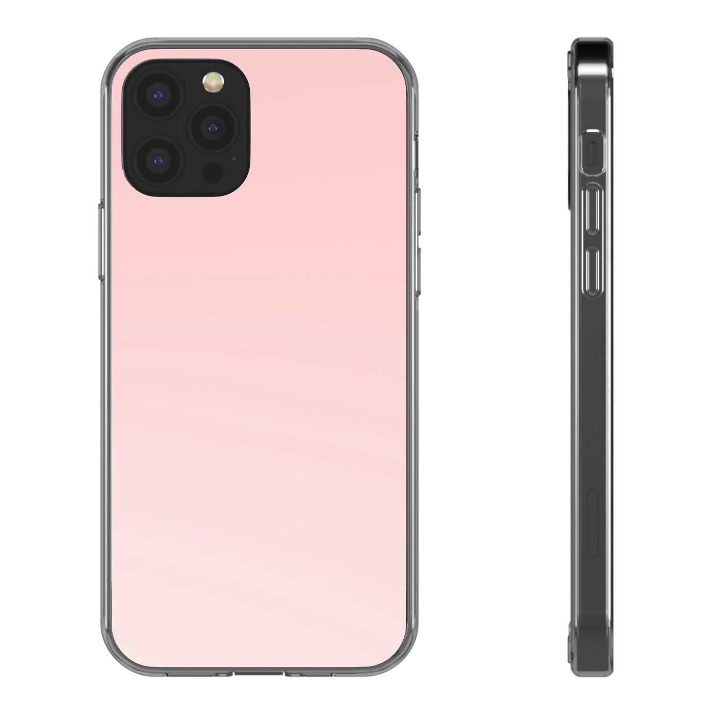 Clear Phone Case – Soft Blush