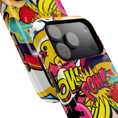 Impact-Resistant Phone Case – Pop Off – Compatible with iPhone 11–17 & Samsung Galaxy S22–S26 Series