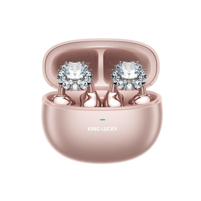 Long-Play Open-Ear Clip-On Butterfly Earbuds: Kinglucky, HiFi, for Apple & Samsung
