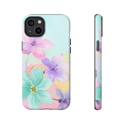 Protective Phone Case – Water Petal