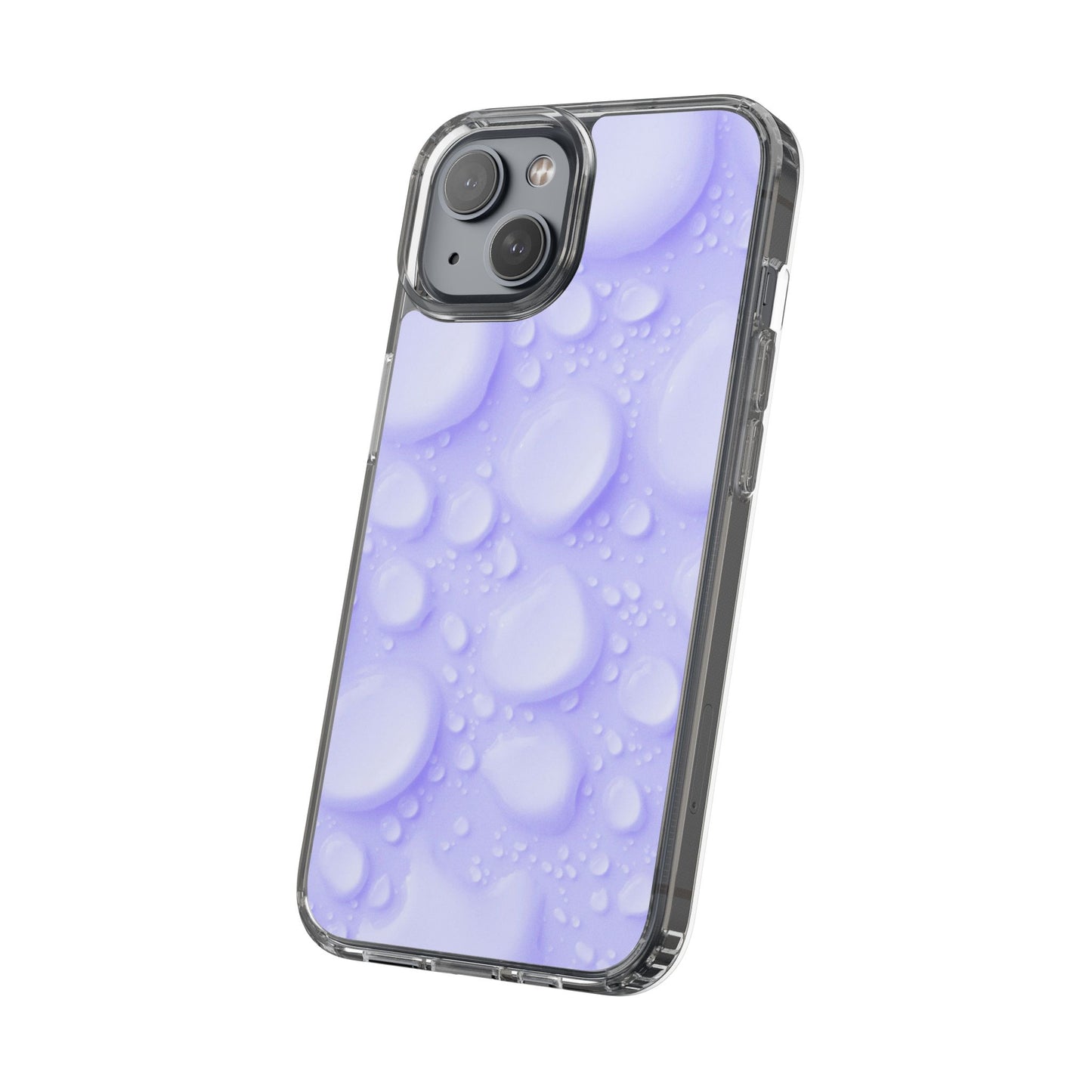 Clear Phone Case – Lilac Dew