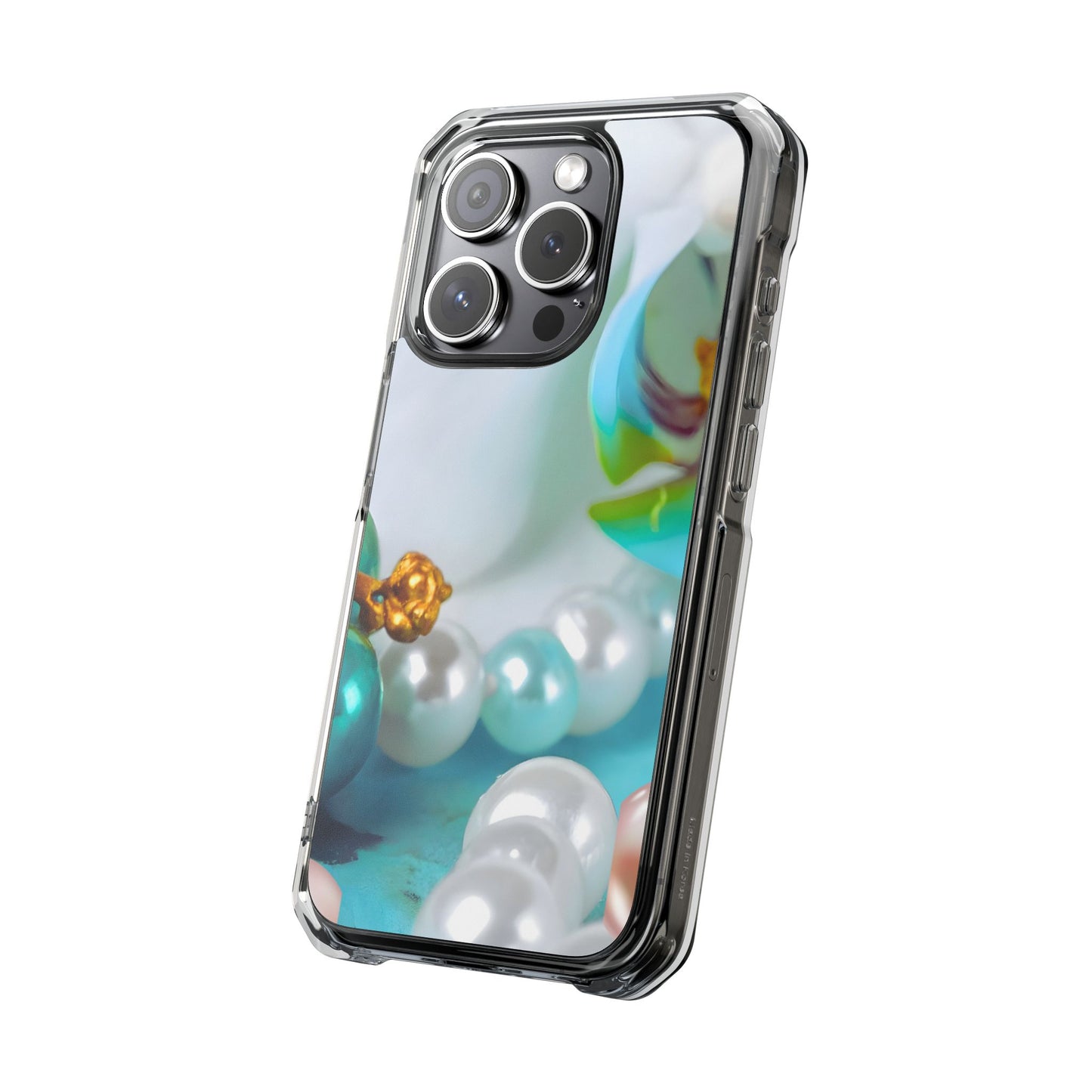 Clear Magnetic Phone Case – Mermaid's Pearl