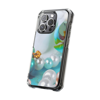 Clear Magnetic Phone Case – Mermaid's Pearl
