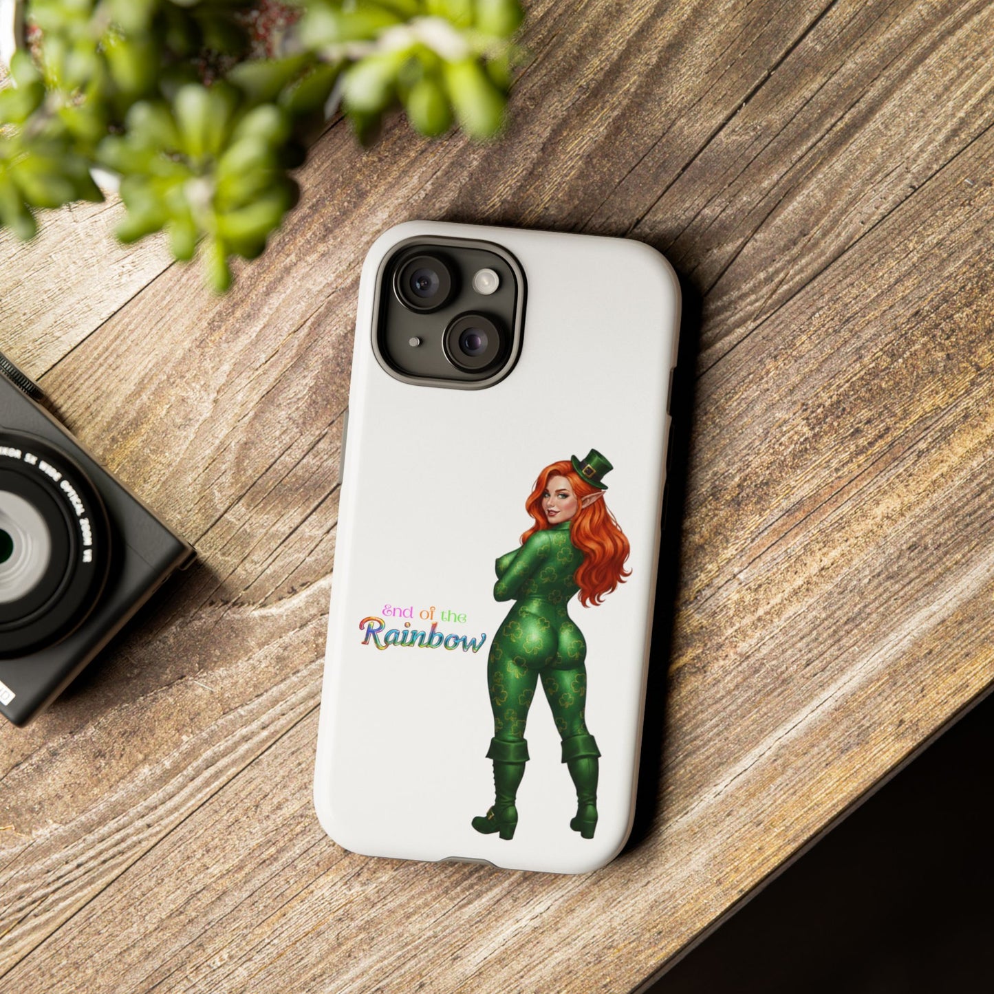 Protective Phone Case – “End of the Rainbow” St. Patrick’s Day Design