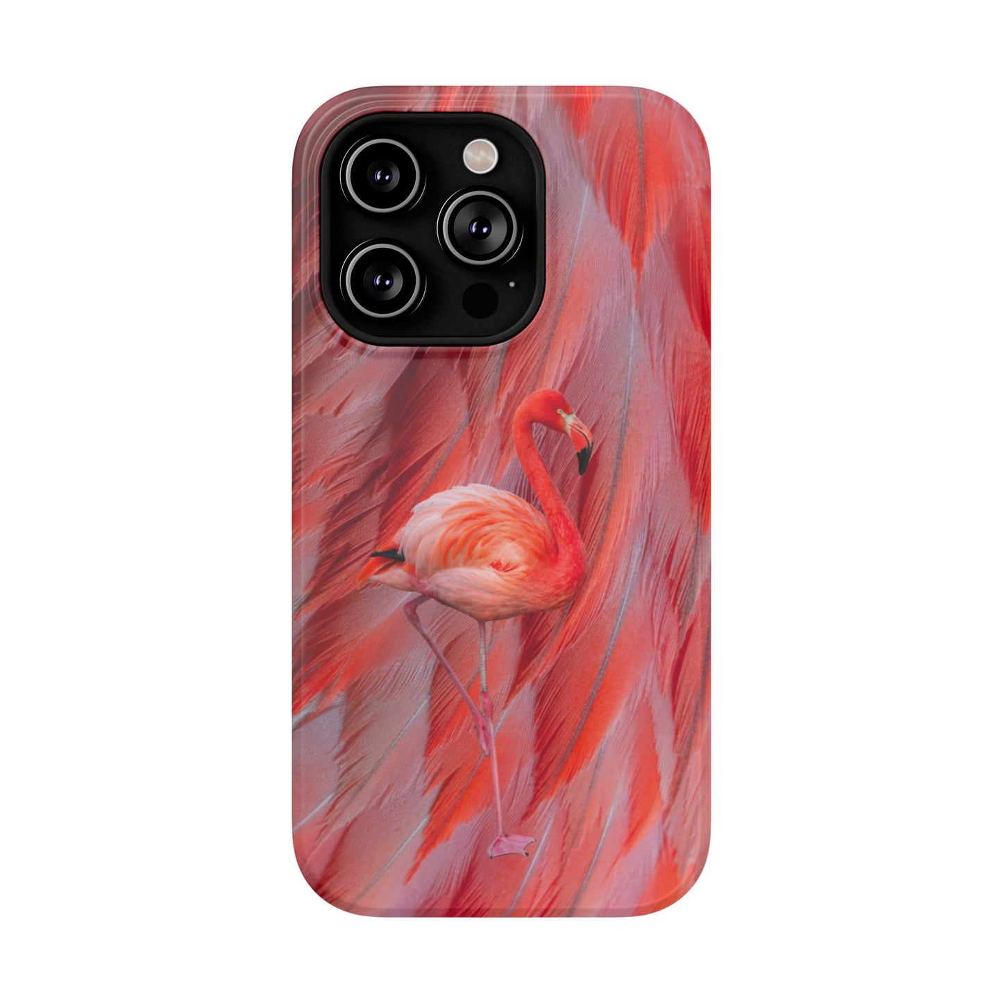 Impact-Resistant Phone Case – Scarlet Plume