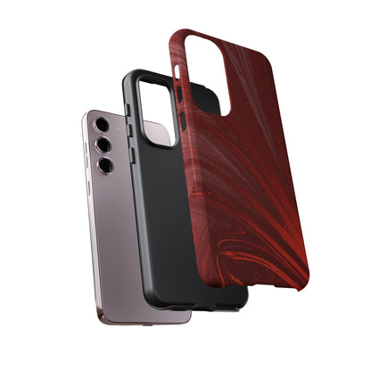 Protective Phone Case – Crimson Current