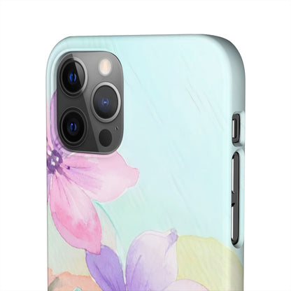 Snap Phone Case – Water Petal