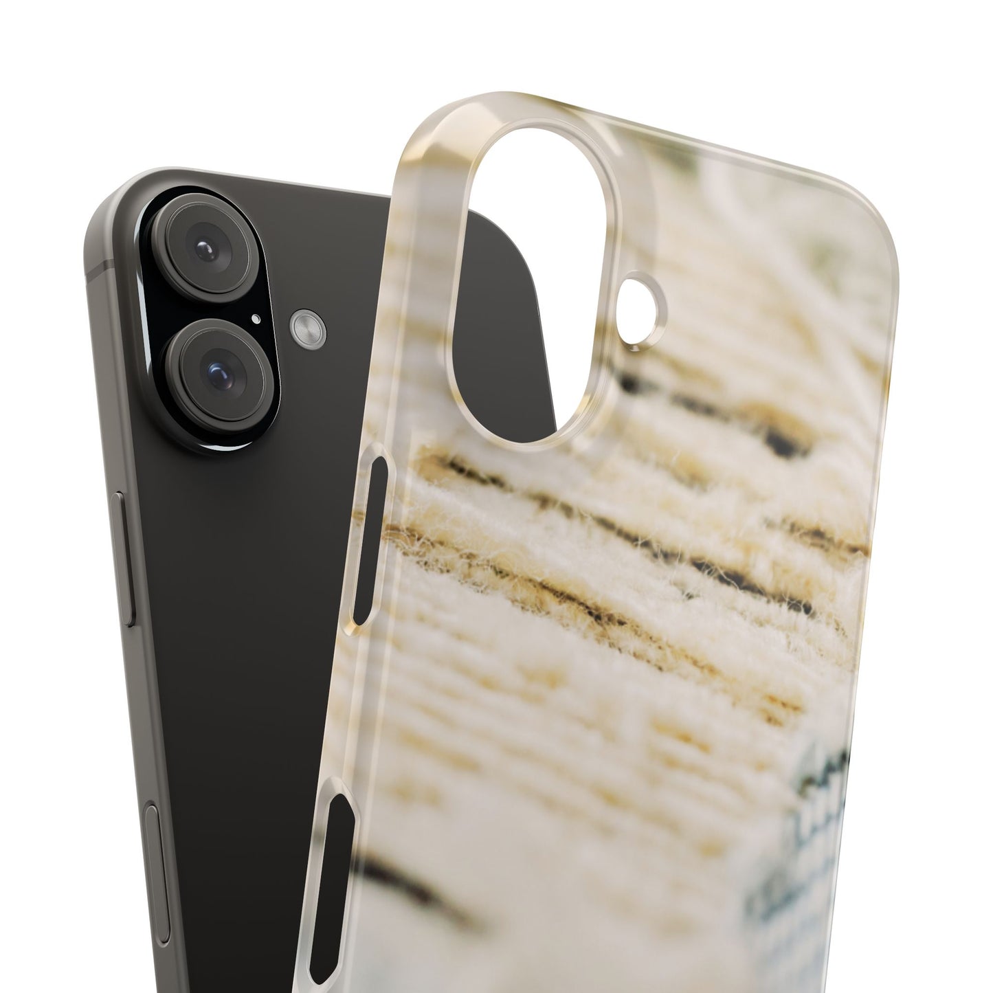 Slim Phone Case – Woven Warmth