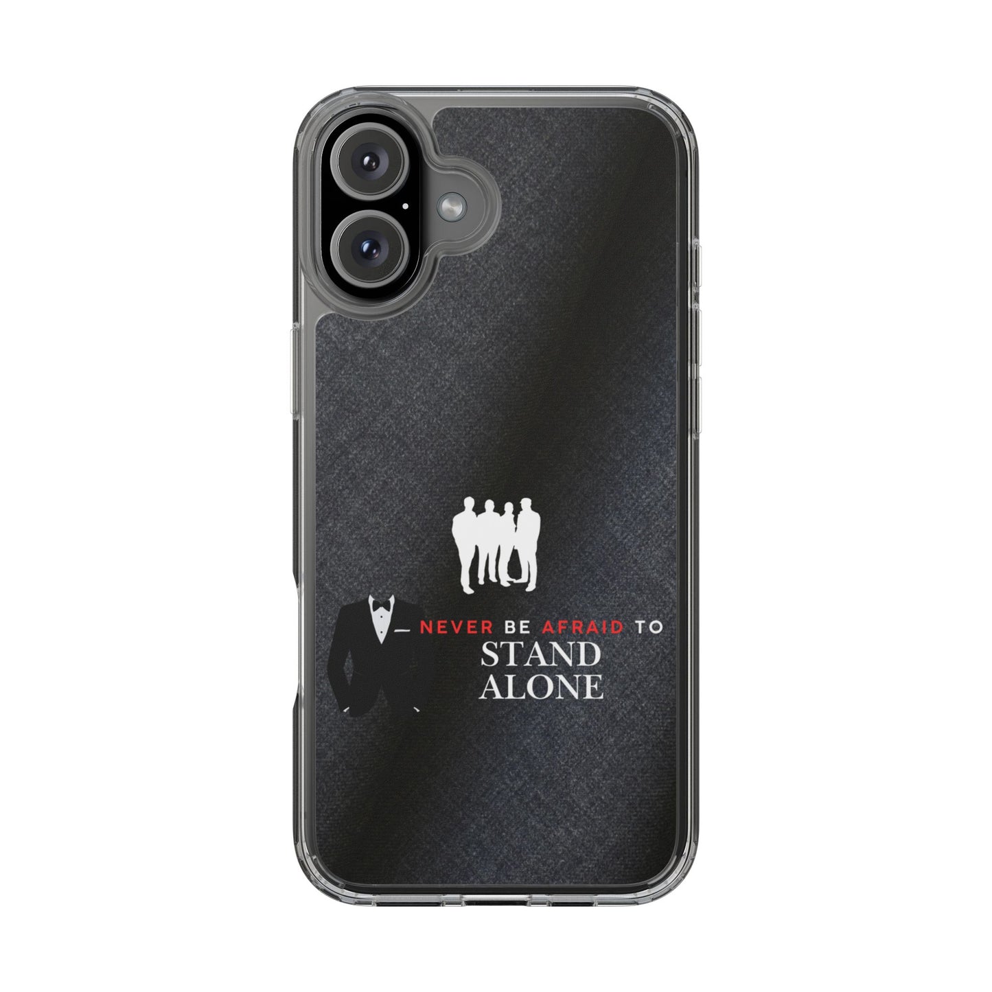 Clear Phone Case – Stand Alone