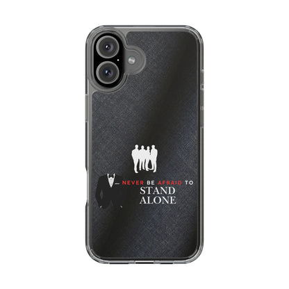 Clear Phone Case – Stand Alone