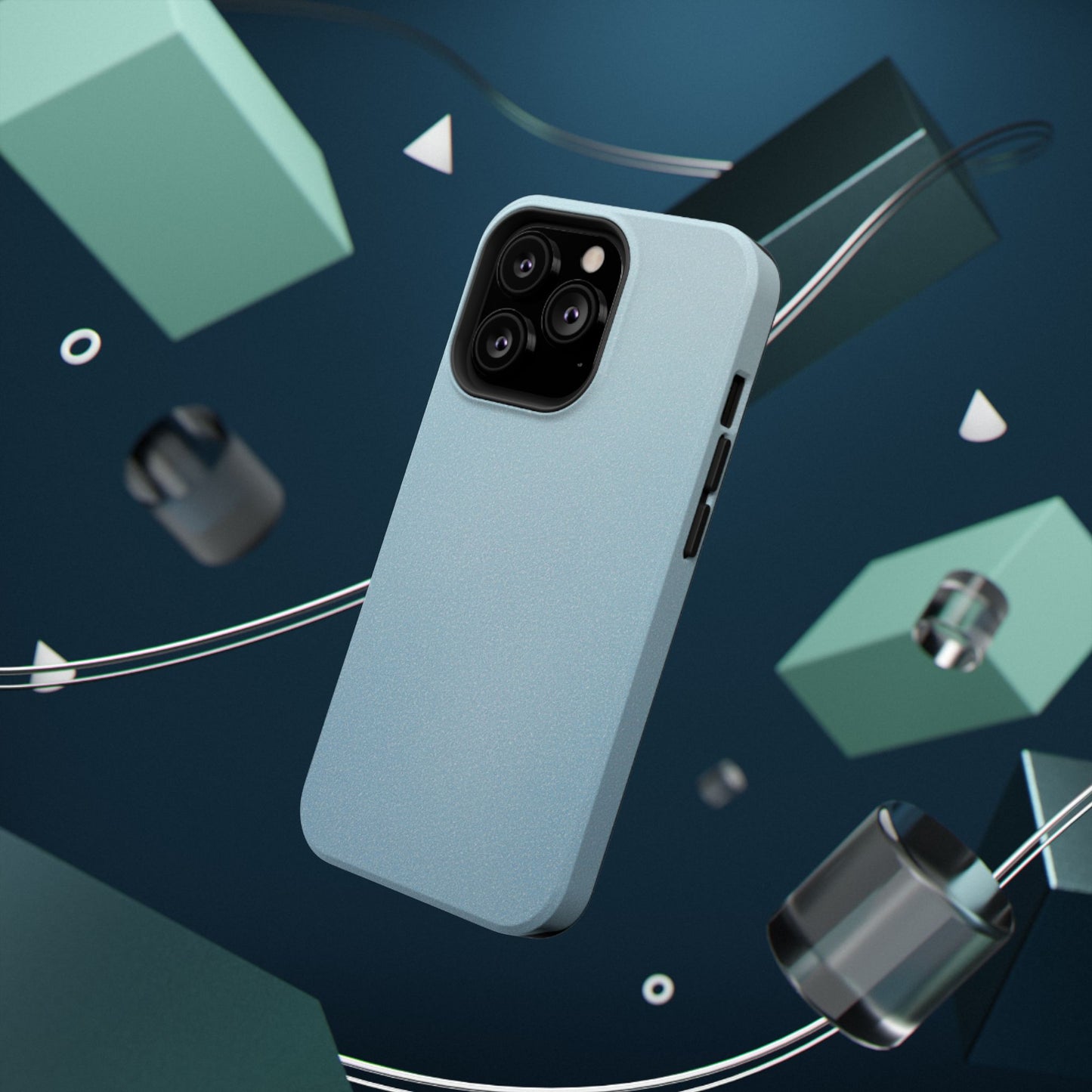 Impact-Resistant Phone Case – Blue Whisper
