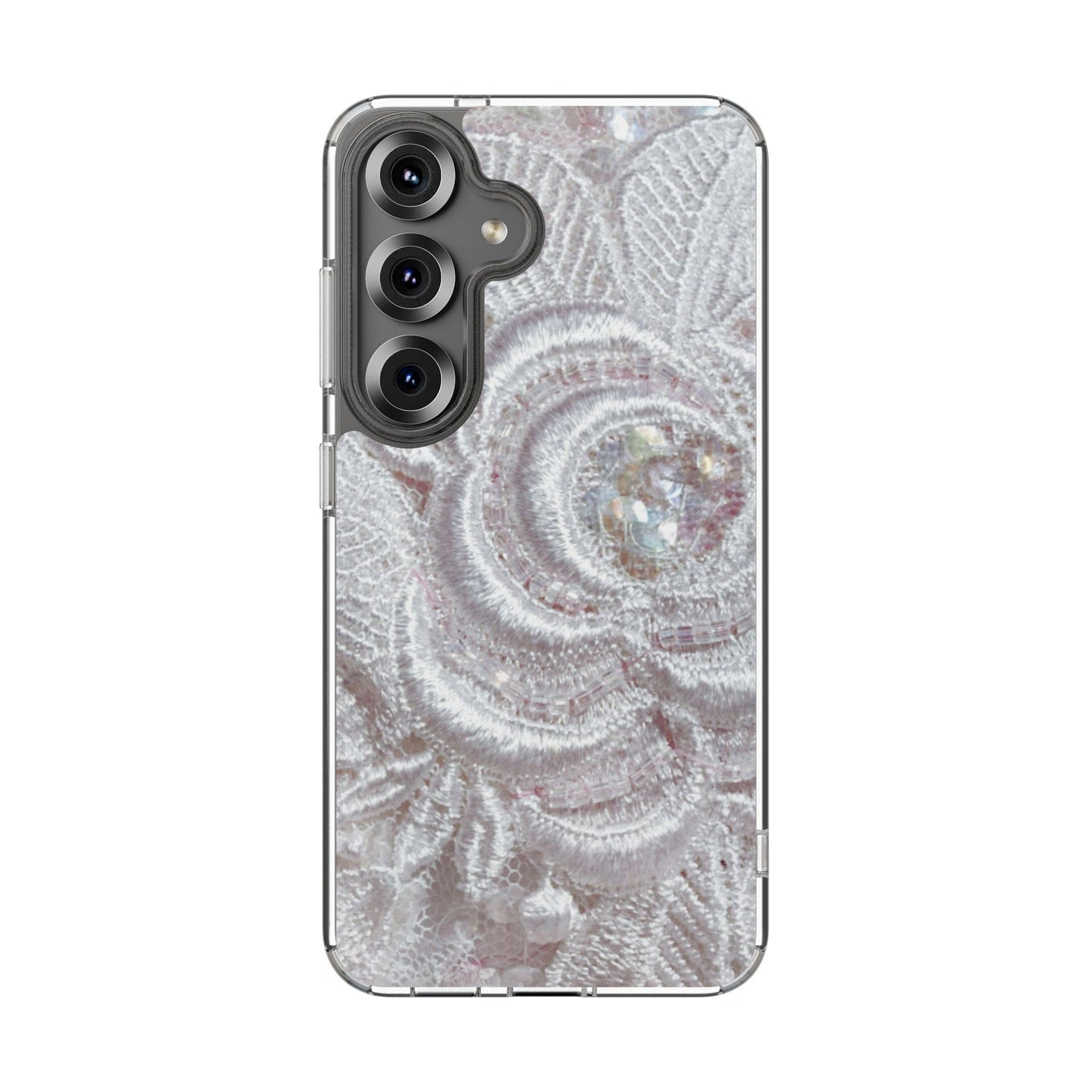 Clear Phone Case – Lace Veil