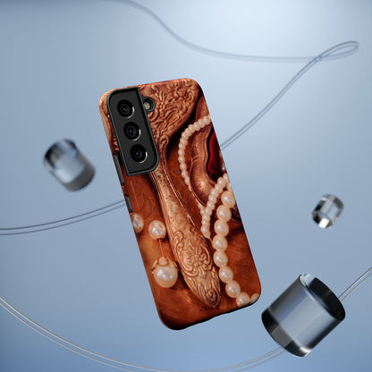 Impact-Resistant Phone Case – Bronze Vanity