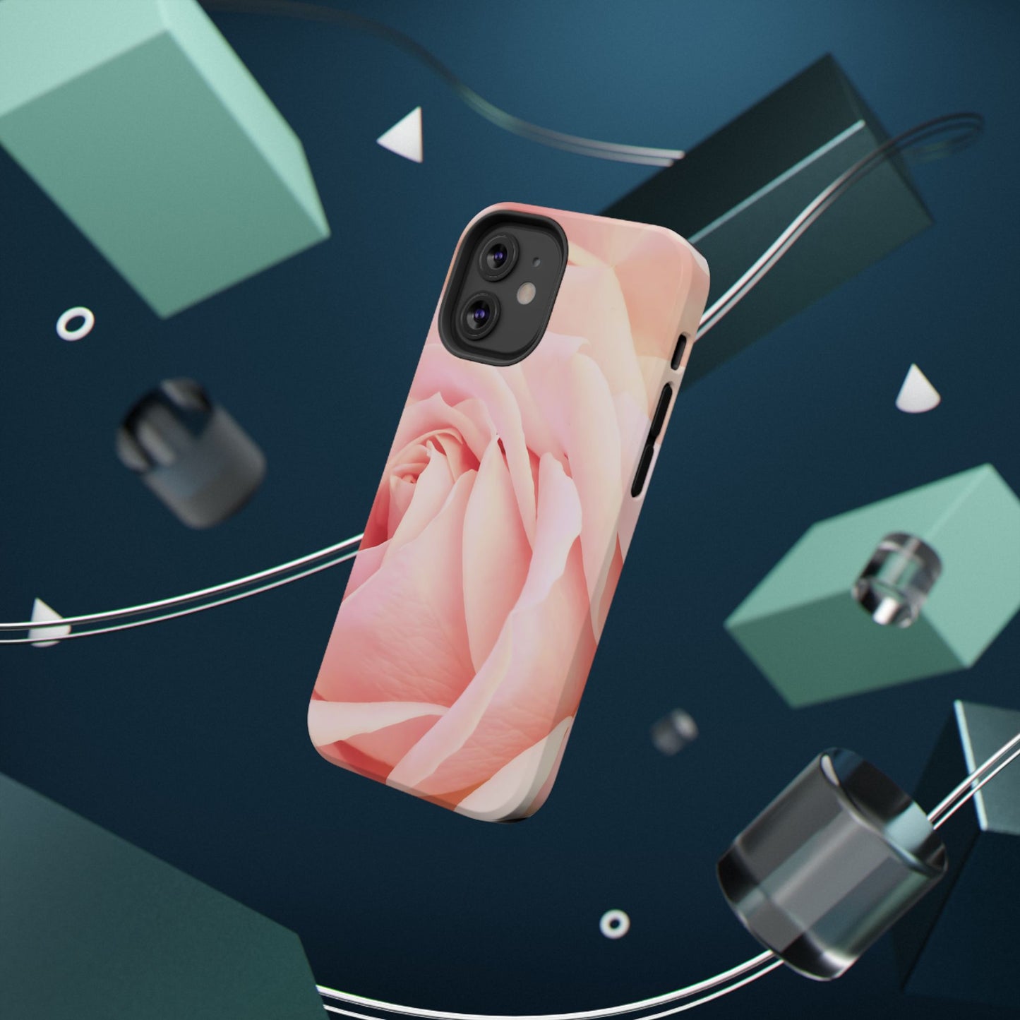 Wireless-Charging Compatible Case – A Mother’s Rose Embrace